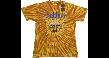 Sublime - Sun Face Heren T-shirt - XL - Oranje