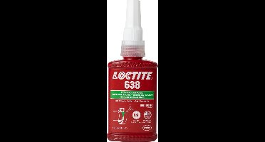 LOCTITE 638 GROEN 50ML is een uiterst krachtige, snelhardende lijm voor cilindrische bevestiging voor algemeen gebruik.