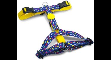 Morso - Hondentuig H-Tuig Gerecycled Color Invaders Paars