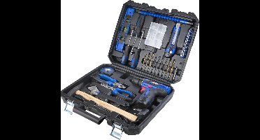 Westfalia Accuboormachine en schroevendraaierset 12 Volt - 43 stuks