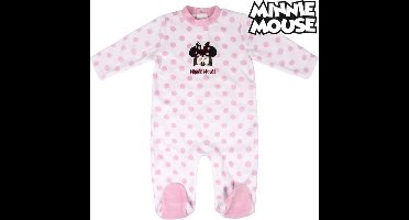 Disney Baby Minnie Mouse Boxpak - Velours - Wit/Roze - Maat 74 (9 maanden)