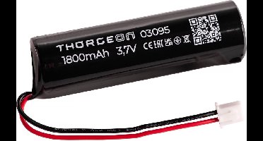 Thorgeon Battery for Emergency LED 1800mAh 3,7V (03027 03028 03066 03067)
