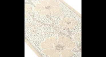 GRAFISCHE BLOEMEN BEHANGRAND | Zelfklevend - grijs beige crème - A.S. Création Only Borders 11