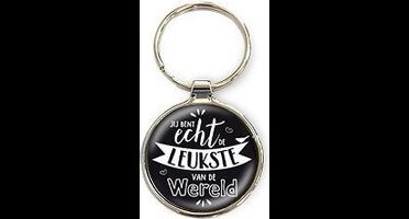 Miko - Sleutelhanger - Echt de leukste - Rond