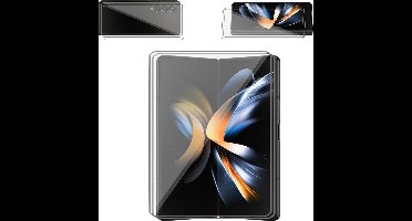Screenprotector geschikt voor Samsung Galaxy Z Fold 5 - 2x FlexGuard Screen Protector