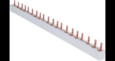 Aansluitkam pen 3-fase, 4-Polig, voor 5 aansluitingen, 20x pen 16mm2