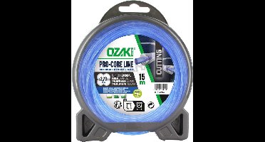 Blister nylon maaidraad premium Ozaki Lengte :15 m, Ø: 2,70mm