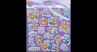 PAW PATROL STICKERS - FOAM STICKERS - SKYE EN EVEREST
