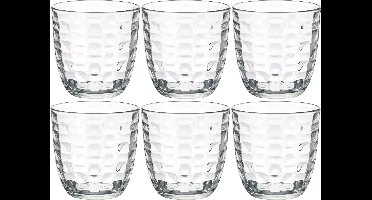 Bormioli Rocco Drinkglazen/Waterglazen Tumblers - 12x stuks - transparant - 300 ml
