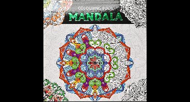 Mandala kleurboek Groen