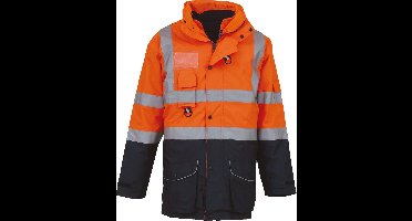 Yoko Signalisatie multifunctionele 7-in-1 jacks YHVP711 - Hi Vis Orange / Navy - L