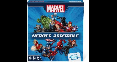Shuffle - Marvel Heroes Assemble - Kaartspel - Familiespel - Coöperatief Kaartspel - Voor fans van Marvel Snap