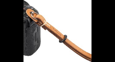 Dörr Camera Wrist Strap Urban Leather cognac 22 x 1.2 cm riem Digitale camera Leer, Nylon Bruin