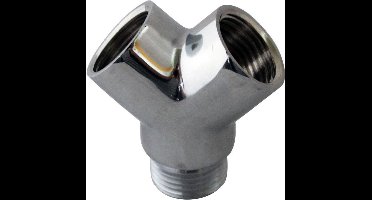0840040000 Broekstuk Chroom 1/2x1/2x1/2