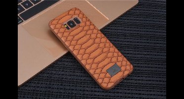 UNIQ Accessory iPhone X-Xs Max Kunstleer Hard Case Back cover - Bruin