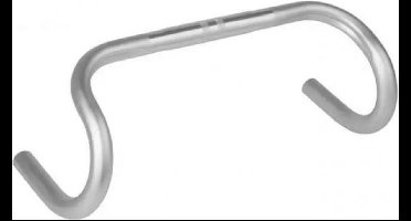 Racestuur Zoom aluminium 25,4 x 425 mm - zilver