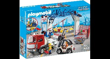 PLAYMOBIL City Action Vrachthal met vrachtwagen - 70169