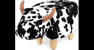 Balvi Koe Kinderkruk - Zwart/Wit