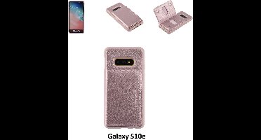 UNIQ Accessory Galaxy S10e Kunstleer Backcover hoesje - Roze (S10e)