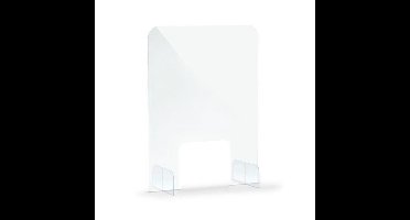 Plexiglas preventiescherm 85x50 cm - baliescherm - kuchscherm - hygiënescherm - spatscherm