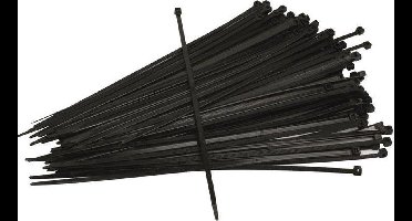 Kabelbinders 4.8 x 430 mm   -   zwart   -  zak 100 stuks   -  Tiewraps   -  Binders