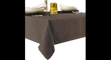De Witte Lietaer Tafellaken Gibson 190 Cm Polyester Bruin