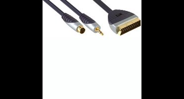 Bandridge - S-Video naar Scart Kabel - 10 meter