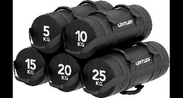Tunturi Platinum Strength Bag - 5-25kg set - Incl. gratis fitness app