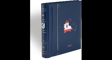 LEUCHTTURM PERFECT DP SF-voordrukalbum Berlijn 1948–1990, klassiek ontwerp, blauw