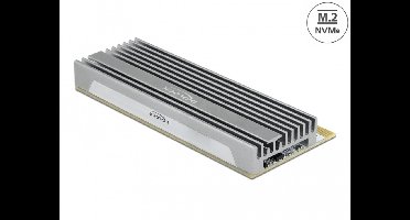 Delock PCI Express x16 (x4 / x8) Card to 1 x NVMe M.2 Key M with LED illumination