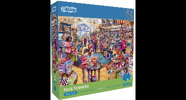Gibsons - Meeslepend Boeken ("Page Turners") - Tony Ryan - 500XL stukjes - 68×49cm - Legpuzzel voor Volwassenen