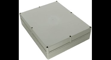 Waterdichte ABS Projectbehuizing Wit voor Elektronica en Schakelaars 270x340x80mm