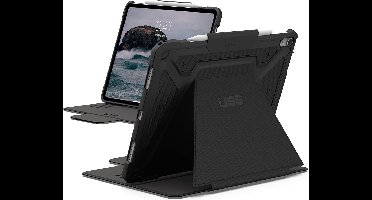 UAG Metropolis Bookcase voor de Apple iPad Air 13 inch (2026) M4 / (2025) M3 / (2024) M2 - Black