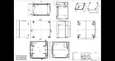 Spelsberg AL 1212-8 Installatiebehuizing 122 x 120 x 81 Aluminium Zilver-grijs 1 stuk(s)