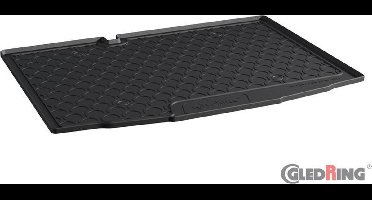 Gledring Rubbasol (Rubber) Kofferbakmat passend voor Skoda Fabia HB 5-deurs 2014- (Lage laadvloer)