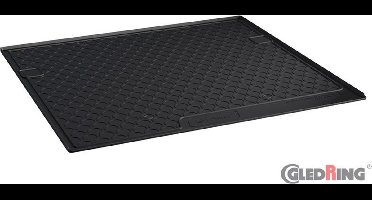 Gledring Rubbasol (Rubber) Kofferbakmat passend voor Citroën Berlingo XL & Opel Combo XL & Peugeot Rifter L2 9/2018-