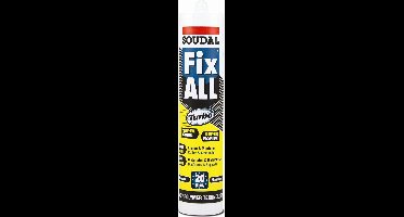 Soudal Lijmkit Fix All turbo wit 290ml (prijs per 2 stuks)