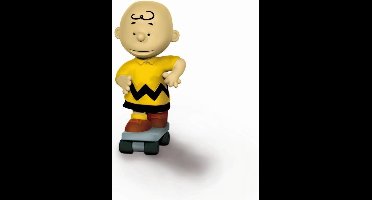 Snoopy/peanuts skateboarder Charlie Brown speelfiguurtje