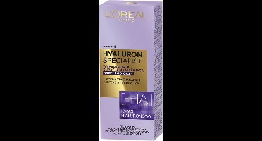 L'Oreal - Hyaluron Specialist Eye Cream Filling Moisturizing Treatment 15Ml