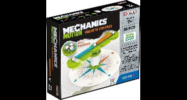 Geomag Mechanics Motion Recycled Compass - Bewegend Magnetisch Constructiespeelgoed - 35-delig - Vanaf 8 jaar