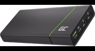 Power Bank Green Cell GC PowerPlay Ultra 26800mAh 128W 4-port for laptop, MacBook, iPad, iPhone, Nintendo Switch and others