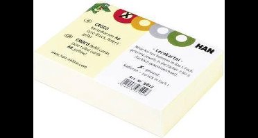 HAN Systeemkaart 9812 DIN A8 liggend Geel 100 stuk(s)
