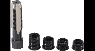 BGS - Bougie Schroefdraad Reparatie set - M14 x 1.25 mm | 5 stuks - BGS152
