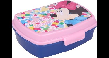 Minnie Broodtrommel - 17x14 cm - Brooddoos - Sandwich Box