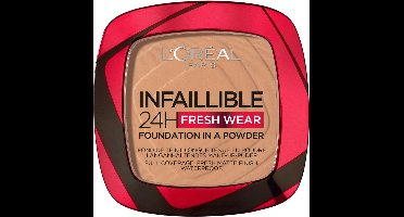 L’Oréal Paris Infaillible 24H Fresh Wear Foundation in a Powder - 260 Golden Sun - Foundation en poeder