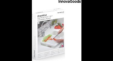 InnovaGoods uitschuifbare snijplank - 3 in 1