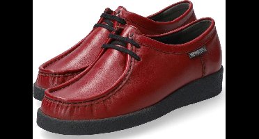 Mephisto Christy - dames veterschoen - rood - maat 36 (EU) 3.5 (UK)