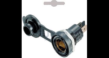 Stekkerdoos 12v norm inbouw +deksel