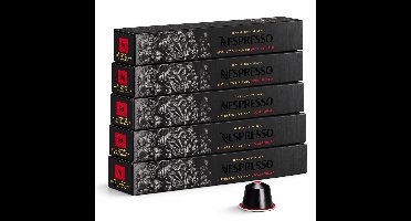 Nespresso cups - ristretto decaffeine - 5x 10 cups