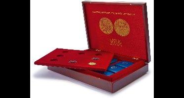 LEUCHTTURM VOLTERRA Uno cassette voor 8 gouden 100 euro-munten Duitse literatuur